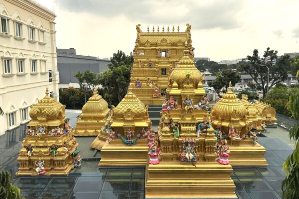 Aerial View of Temple
