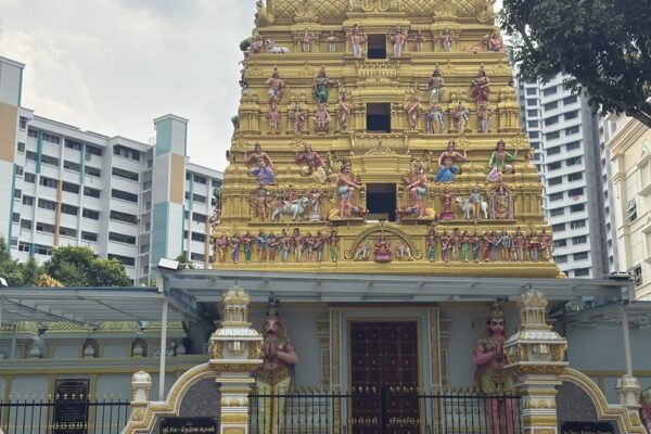 Front View of Temple